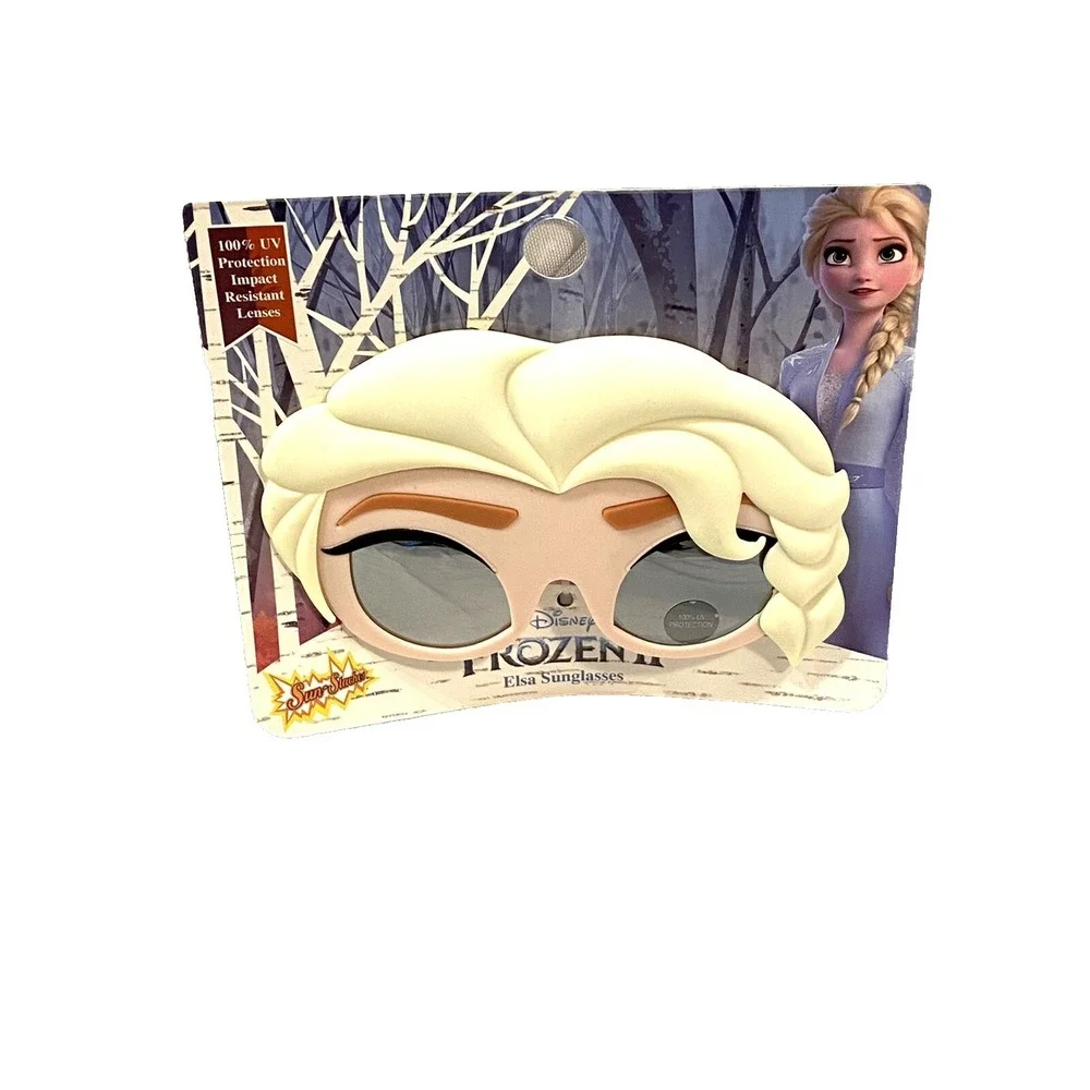disney frozen 2 elsa sun glasses 100% UV protection‎ FITS TODDLERS